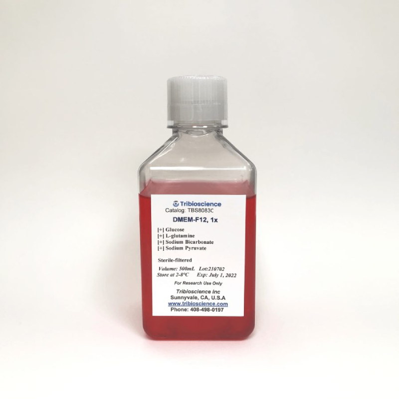 DMEM/F-12 Medium (1x) TBS8083C - Life Science - TriBioScience