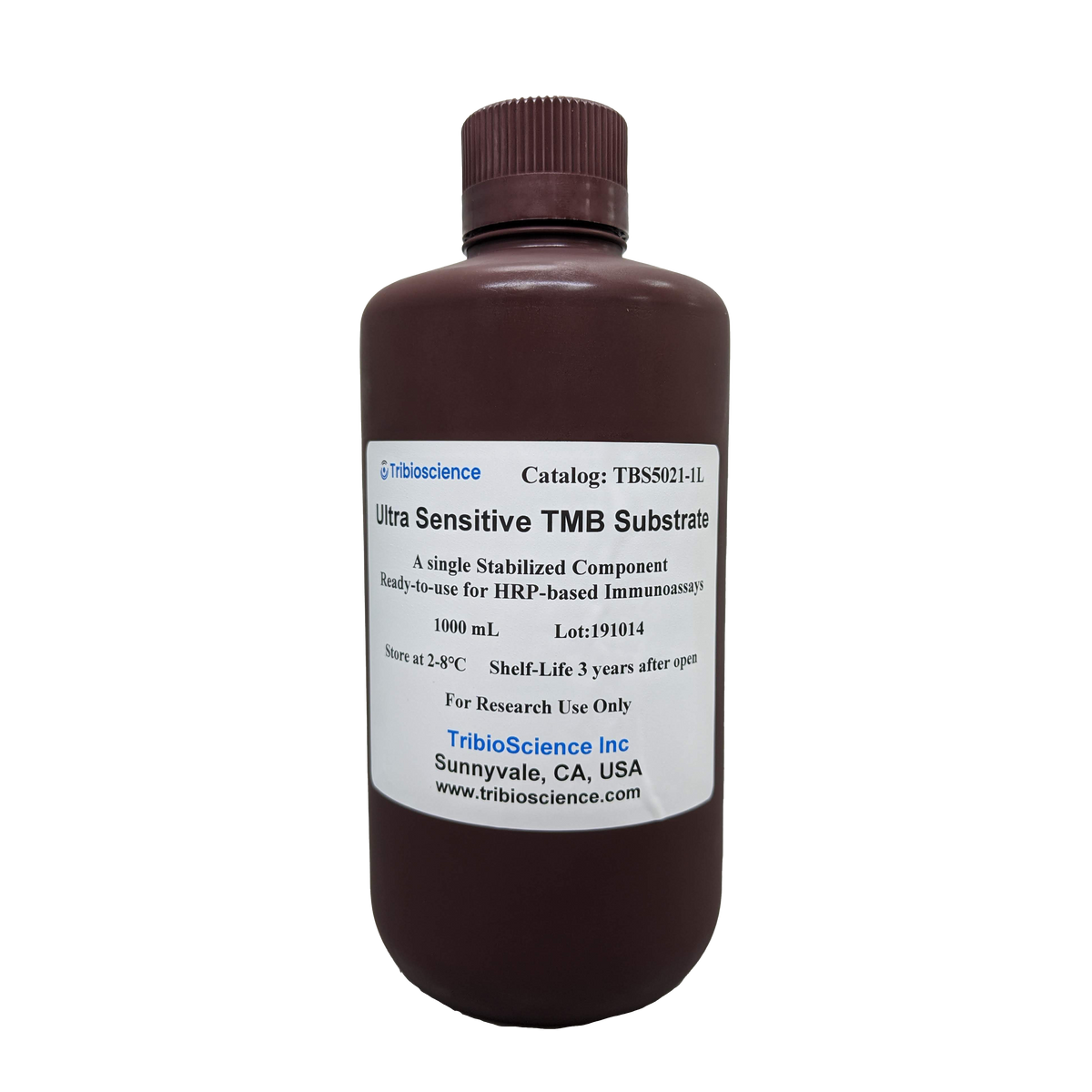 Ultra-Sensitive TMB substrate (Stabilized Single Reagent) TBS5021-50ML - Common Reagents - TriBioScience