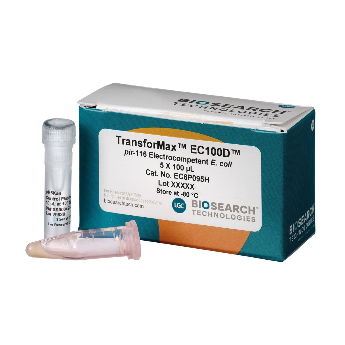 TransforMax EC100D Electrocompetent E. coli MBTOOL-008 - Competent cells for transformation - Biosearch Technologies
