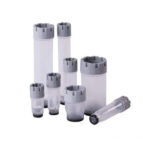 0.75ml Screw Cap Tubes with External Thread V-bottom - Sample Storage Tubes - Micronic