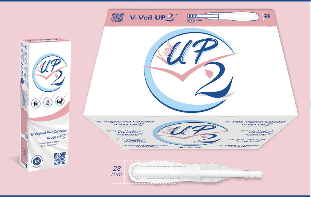 V-Veil UP2 Vaginal Veil Collector, Self-Sampling Device for HPV and STI Testing (9003)