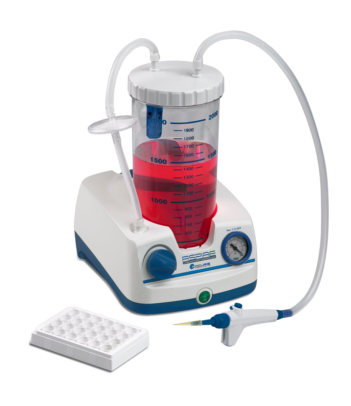 Aspire, laboratory Aspirator with single channel flow controller V0020-E - Rollers and Rotators - Benchmark Scientific