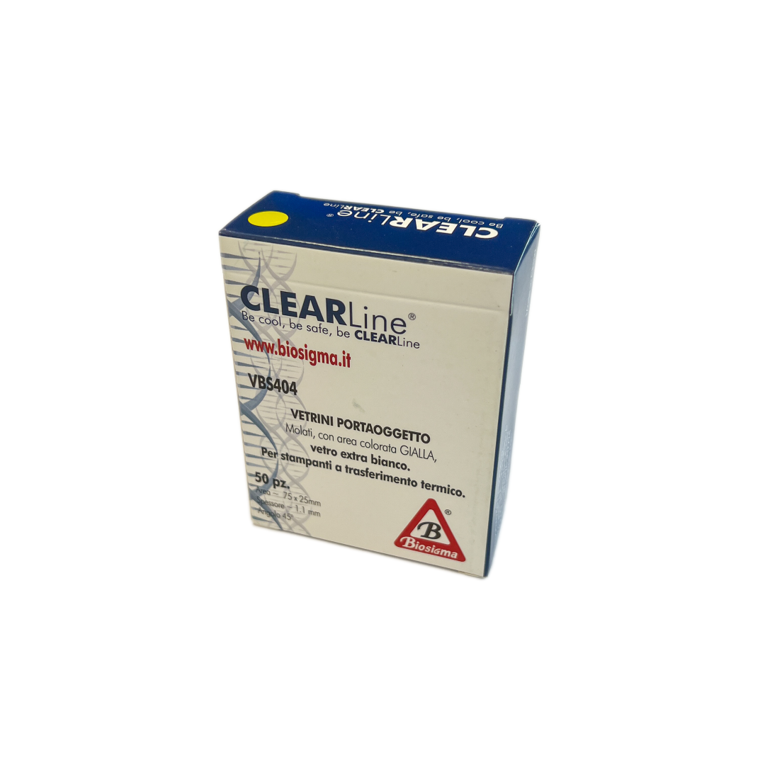 CLEARLine® Microscope Slides for Thermal Transfer Printers (VBS403)