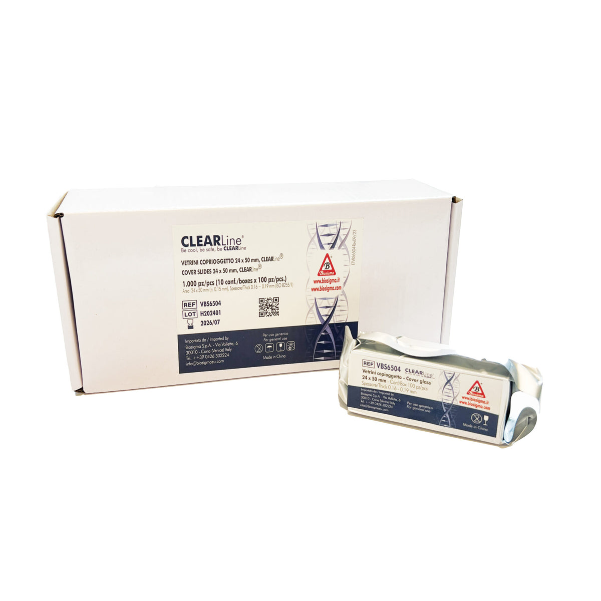 CLEARLine® Coverslips (VBS6504)