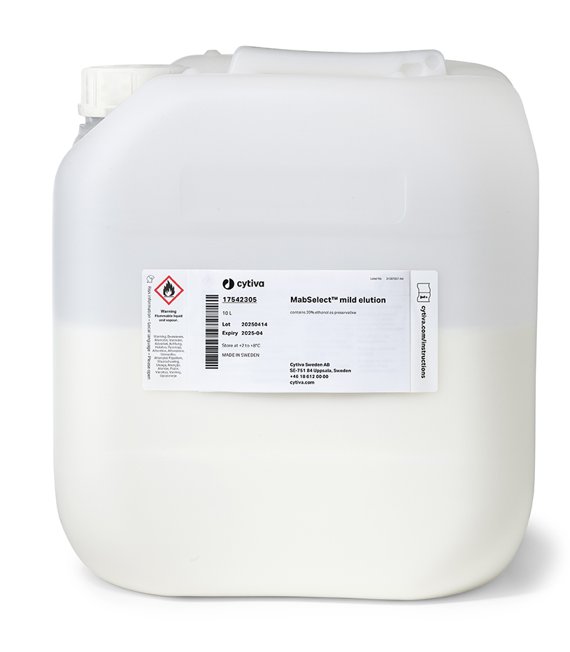 MabSelect™ mild elution protein A resin 17542303 - Chromatography products - Cytiva