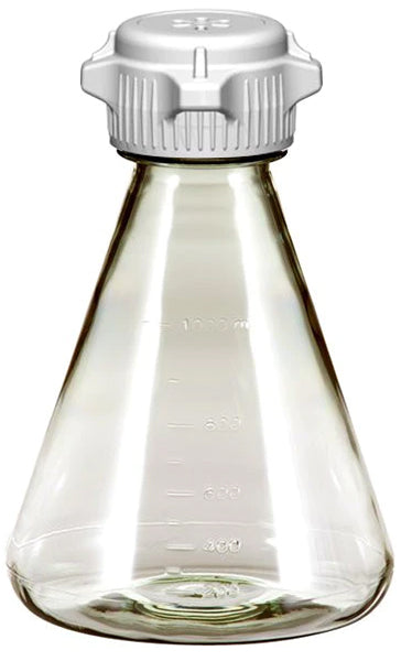 EZClear® Erlenmeyer Shaker Flask, PC, 53B VersaCap® (248-4131-OEM) — Foxx Life Sciences