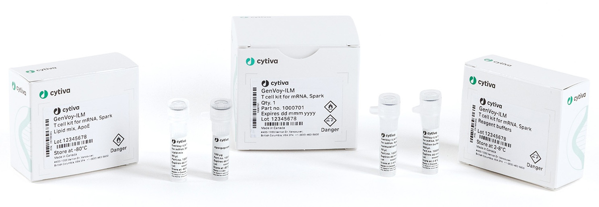 GenVoy-ILM™ T cell kits for mRNA 1000701 - Lipid nanoparticle instruments and reagents - Cytiva