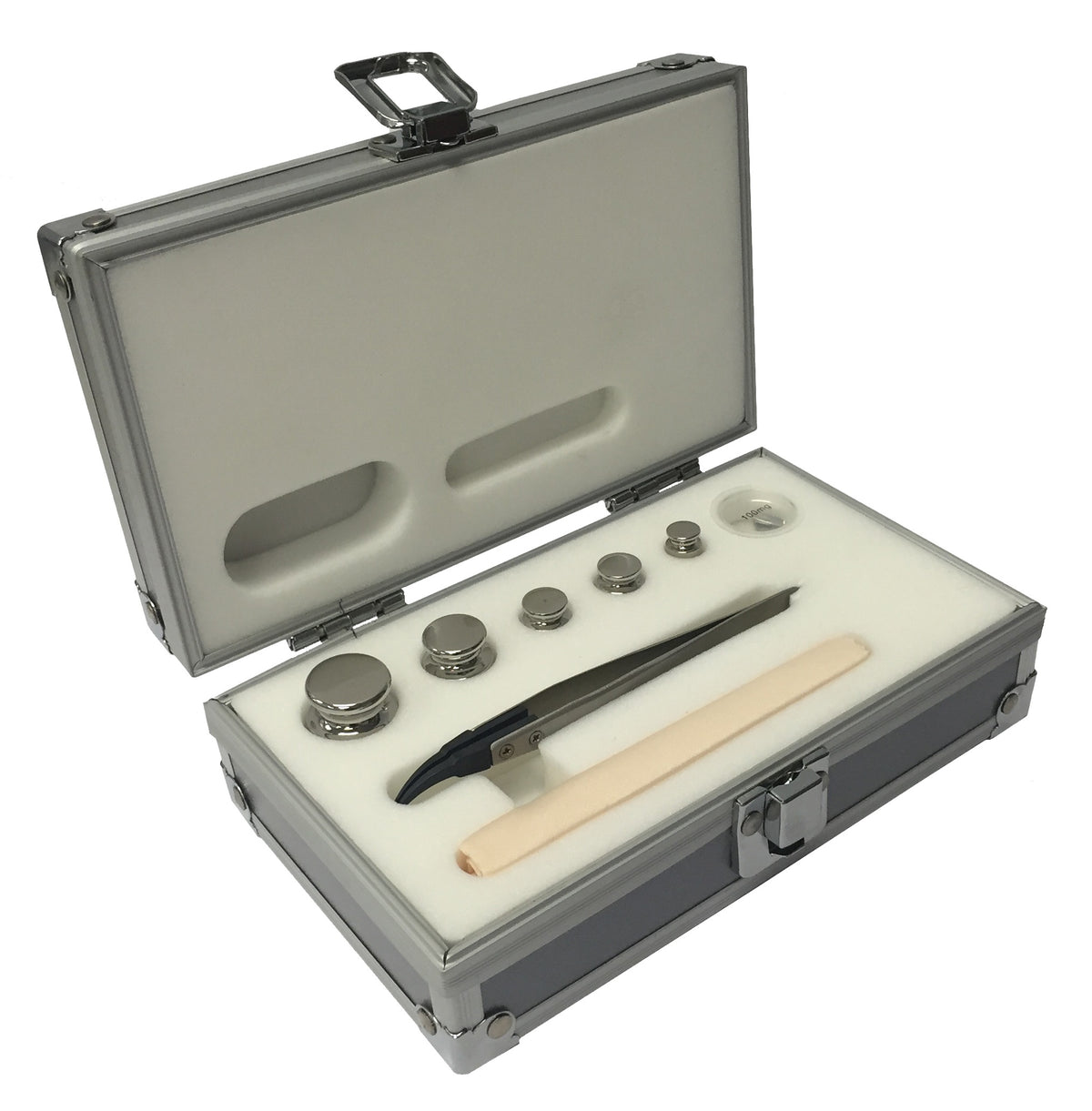 Accuris™ Class E2 Calibration Weight Set, 6 pcs: 100mg to 100g W1101-6-100 - Accuris Instruments™ - Benchmark Scientific