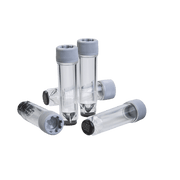 0.75ml X-Clear Screw Cap Tubes with External Thread V-bottom - Sample Storage Tubes - Micronic