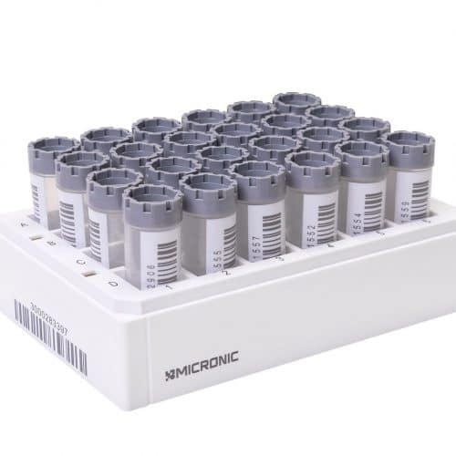 6.00ml Screw Cap Tubes with External Thread Hybrid Flat bottom (Net Volume 6.00ml with Screw Cap at room temperature) (Large