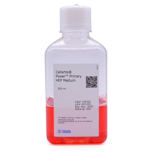 Cellartis® Power™ Primary HEP Medium Y20020 - Stem cell research - Takara Bio