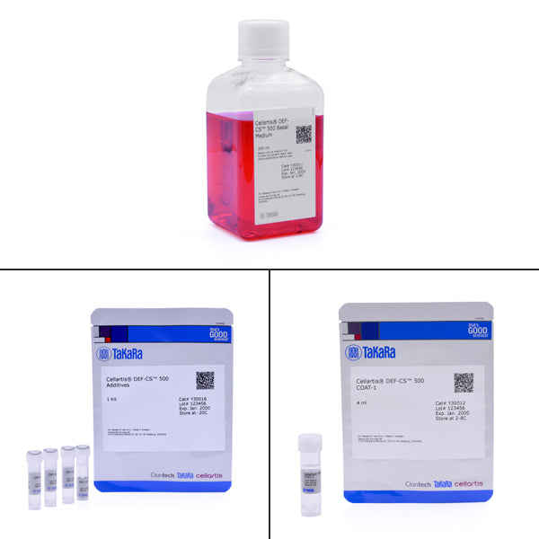 Cellartis® DEF-CS™ 500 Culture System Y30010 - Stem cell research - Takara Bio