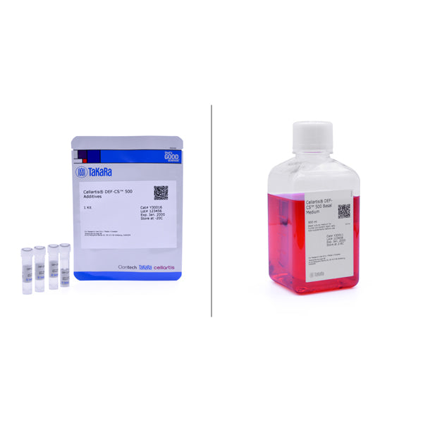 Cellartis® DEF-CS™ 500 Basal Medium with Additives Y30017 - Stem cell research - Takara Bio