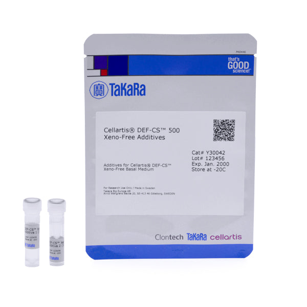 Cellartis® DEF-CS™ 500 Xeno-Free Additives Y30042 - Stem cell research - Takara Bio