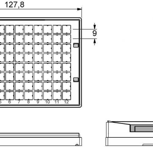 Tube storage racks in 96-well format - Sample Storage Racks - Micronic