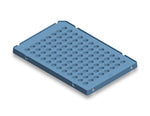 96 x 0.1 ml Plate – LP,LF,SUB Sk,96 well plate (0.1ml), fits ABI and LifeT Fast systems AB19800 - BIOplastics
