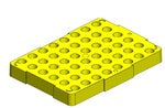 DeBox-In (q)PCR Insert 6 x 8 low B11209 - BIOplastics