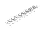 EU 0.05 ml Mini 8-tube strip B42711 - BIOplastics