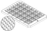 96 x 0.1 ml Plate, Firm Deck2 – LP,LF,FD2, DR8, SEMI Sk, Firm Deck 2, Fits All LP cyclers Patented B4690FD2 - BIOplastics