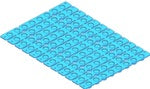 Optical Cut-off 8-cap strip mat B57751 - BIOplastics