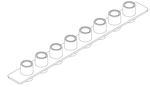 EU Optical wide area 8-capstrip Cylinder B66901 - BIOplastics