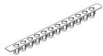 EU Optical wide area 12-cap strip Chimne B67801 - BIOplastics