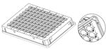 96 x 0.1 ml Plate, Firm Deck FS – LP,UC,FD, FULL Sk, Firm Deck SR 96 well plate (0.1ml) Patent design B70671FD - BIOplastics