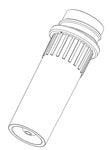 0.5 ml Screw Cap Tube (S) – Free Standing B91032N - BIOplastics