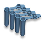 EU 0.1 ml Optical 4-tube-strip B84001 - BIOplastics