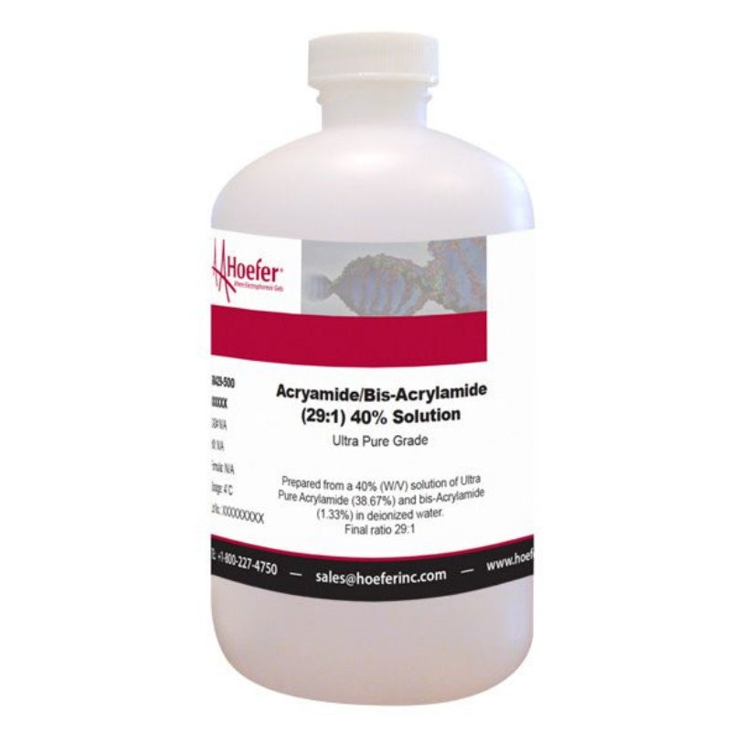 Bis-Acrylamide Solution GR319-500 - Hoefer Inc.