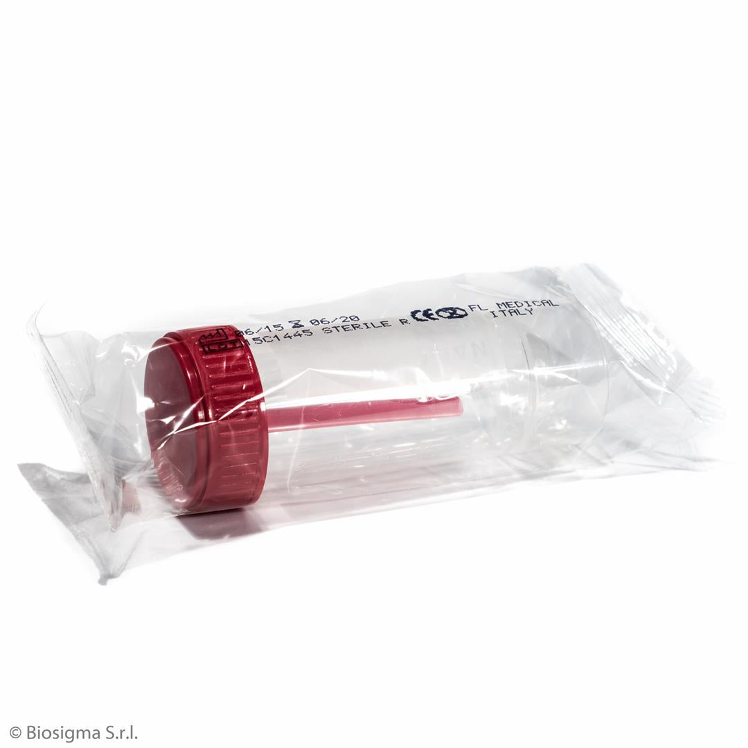 Faeces Containers with Spoon (BSC163)