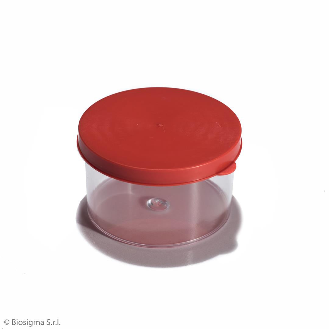 Specimen Containers with Pressure Cap, Polystyrene (BSC105)