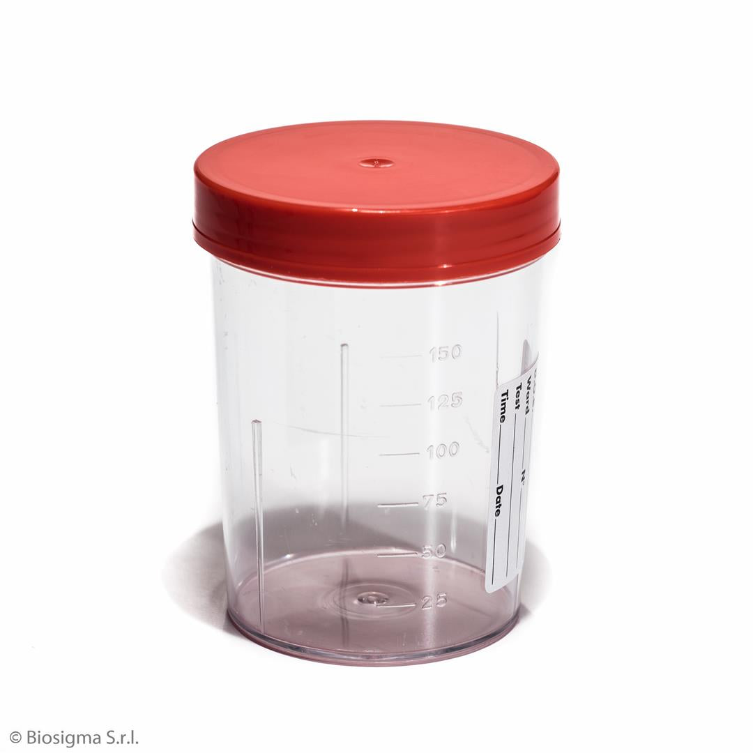 Urine Containers with Screw Cap (BSC123)