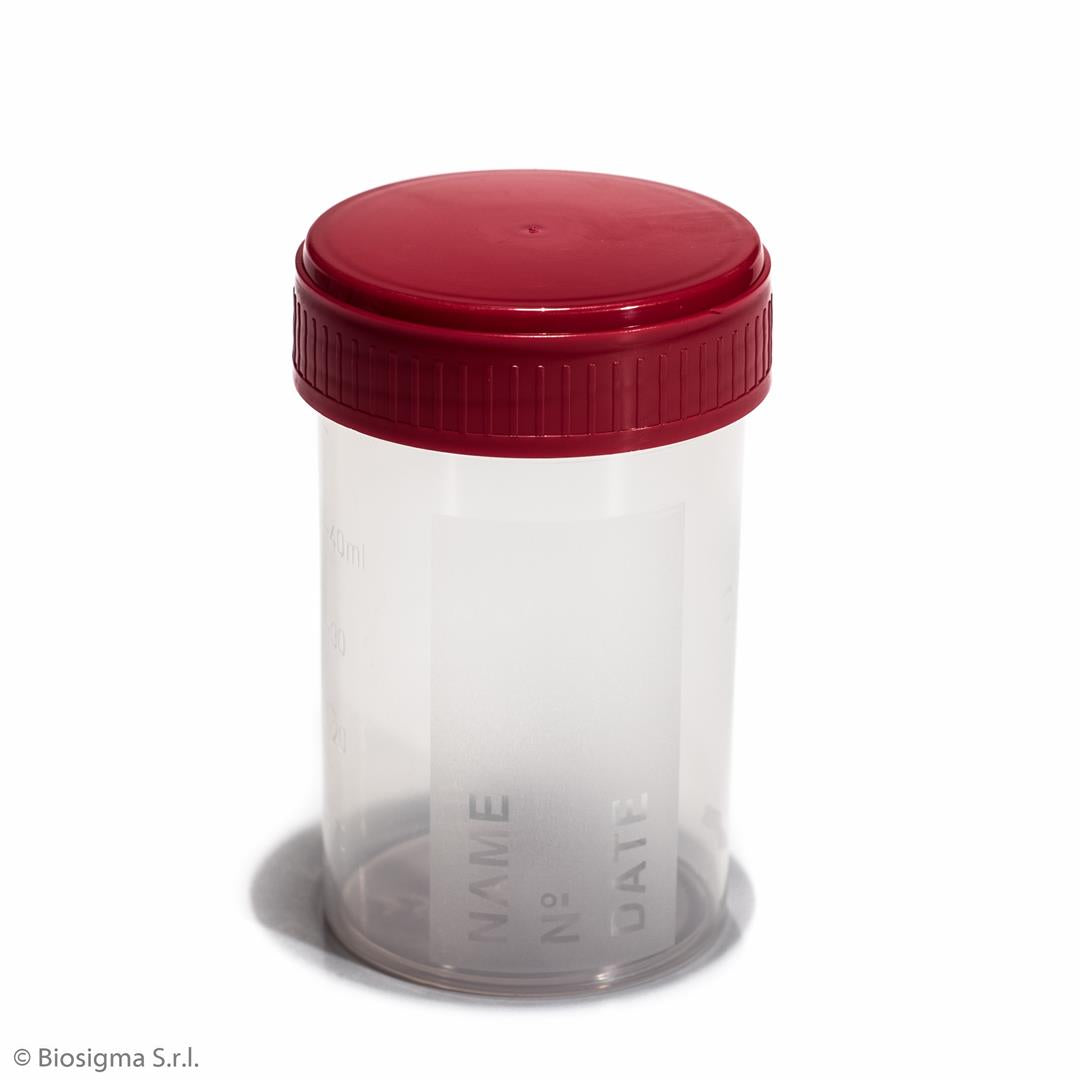 Urine Containers with Screw Cap (BSC123)