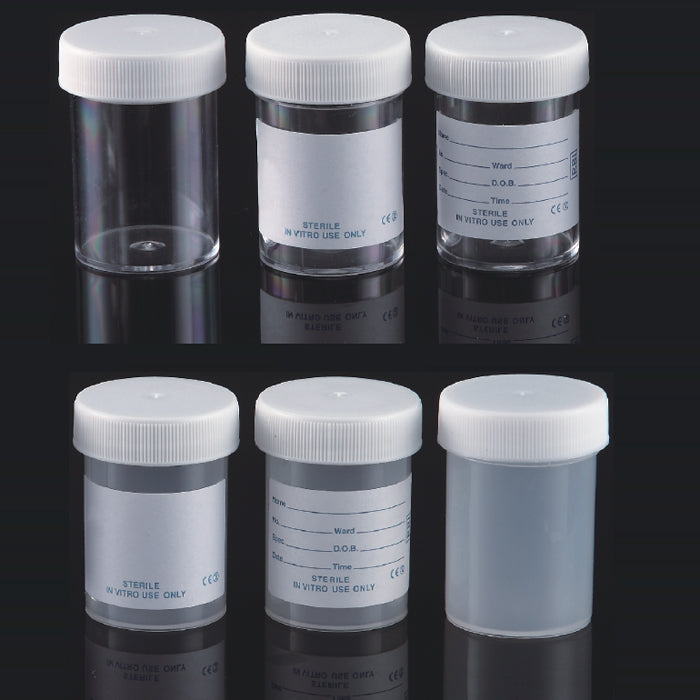 Specimen Containers 60 mL, Universal, Screw Cap (22203)