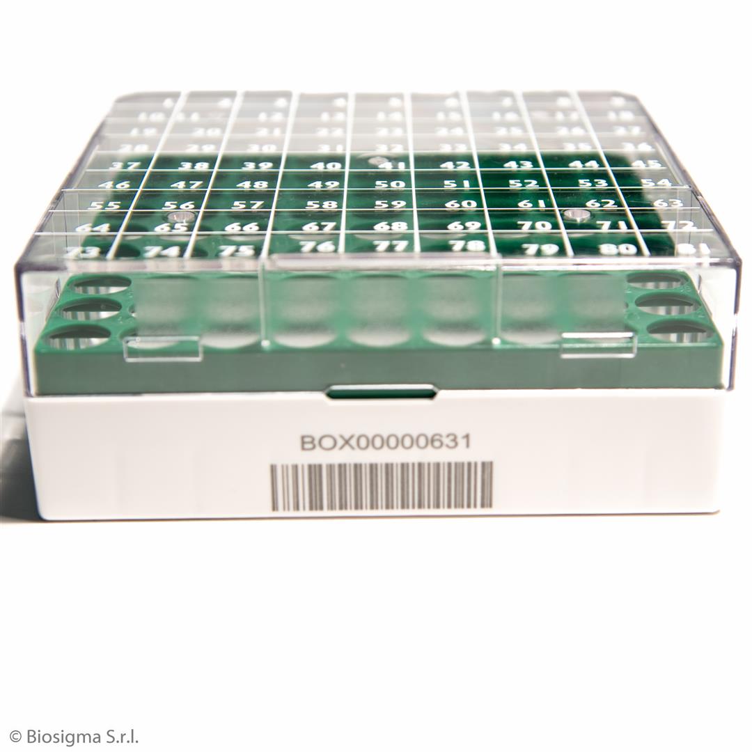 CryoGen® 2D Barcoded Polycarbonate Cryoboxes (BSM580612D/V)