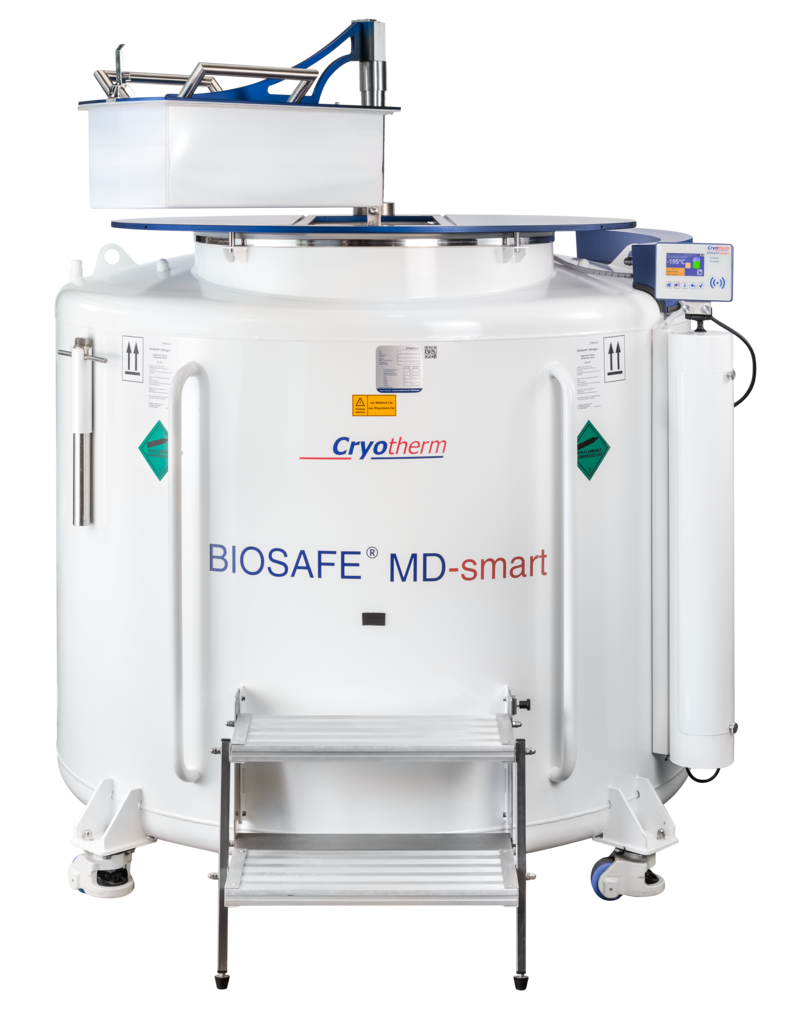 BIOSAFE 2400 Narrow-Neck Liquid Nitrogen Storage Freezer (78221924)