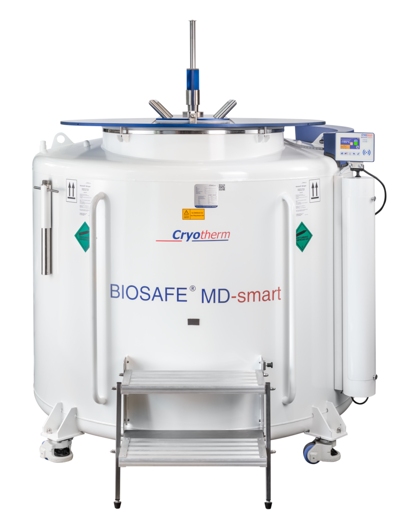 BIOSAFE 2400 Narrow-Neck Liquid Nitrogen Storage Freezer (78221924)