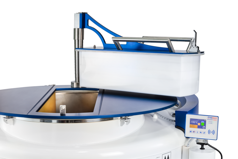 BIOSAFE 2400 Narrow-Neck Liquid Nitrogen Storage Freezer (78221924)