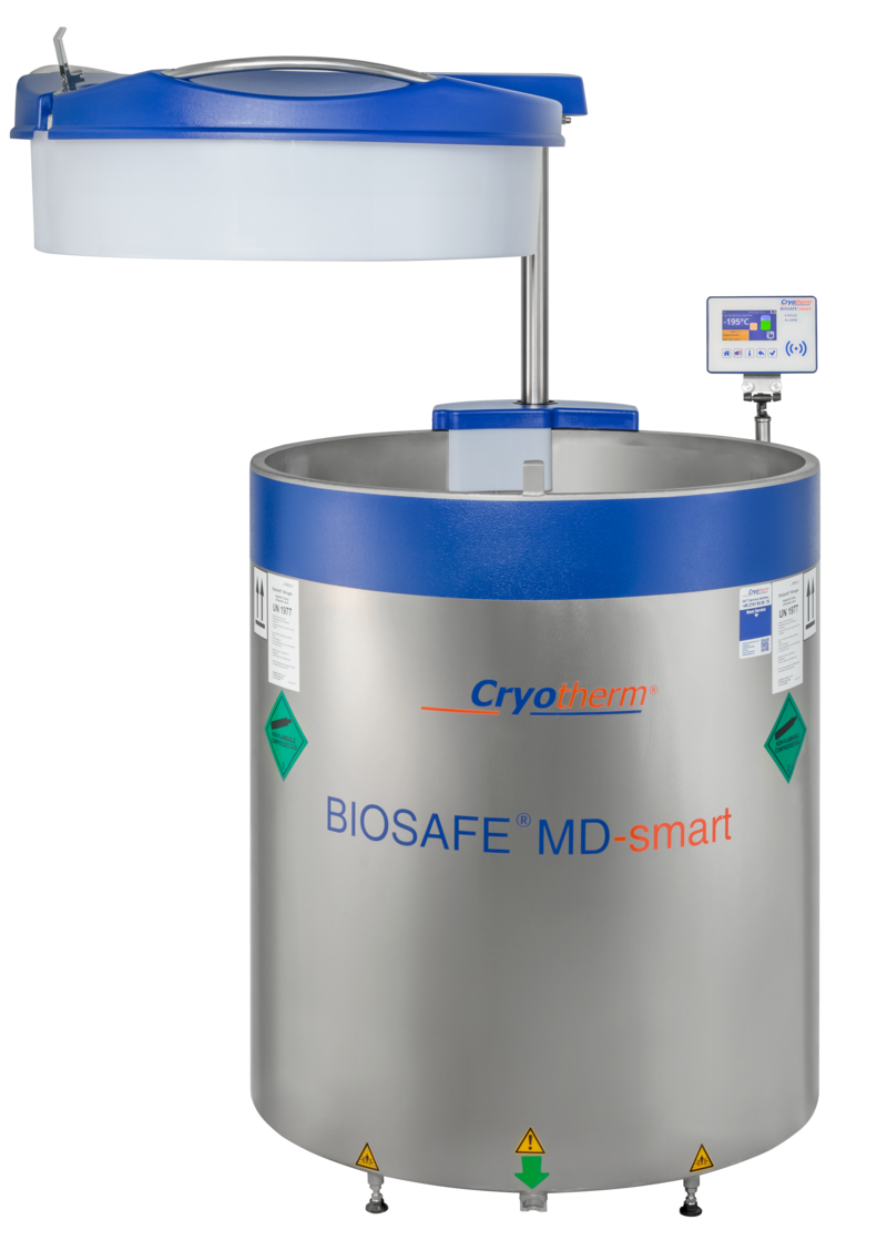 BIOSAFE 420 Wide-Neck Liquid Nitrogen Storage Freezer (78221909)