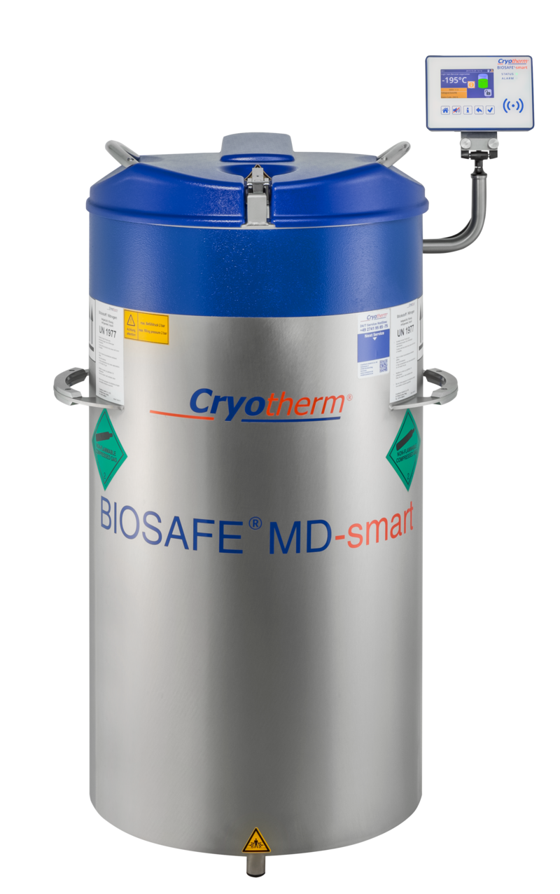 BIOSAFE 120 Wide-Neck Liquid Nitrogen Storage Freezer (78221903)