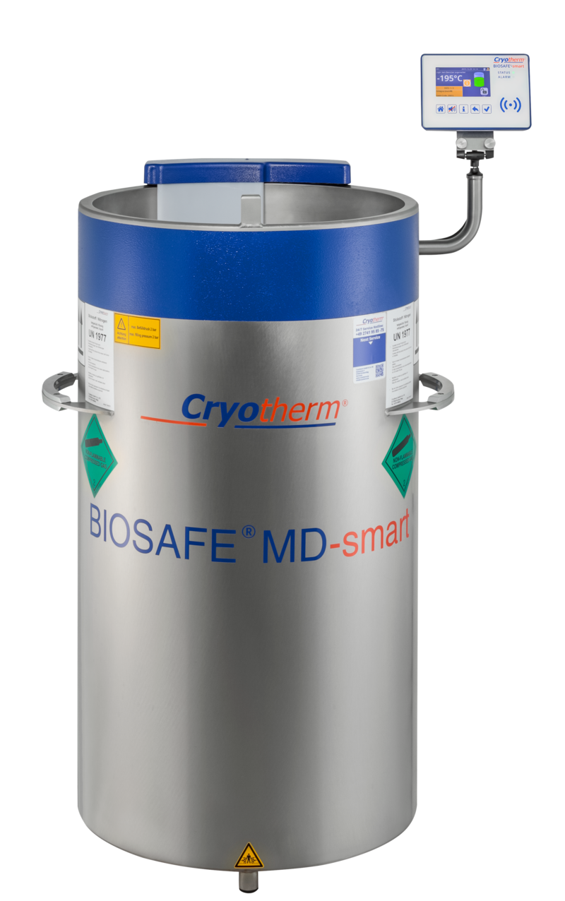 BIOSAFE 120 Wide-Neck Liquid Nitrogen Storage Freezer (78221903)