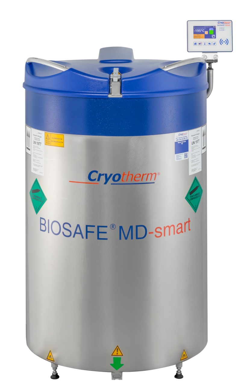 BIOSAFE 220 Wide-Neck Liquid Nitrogen Storage Freezer (78221906)