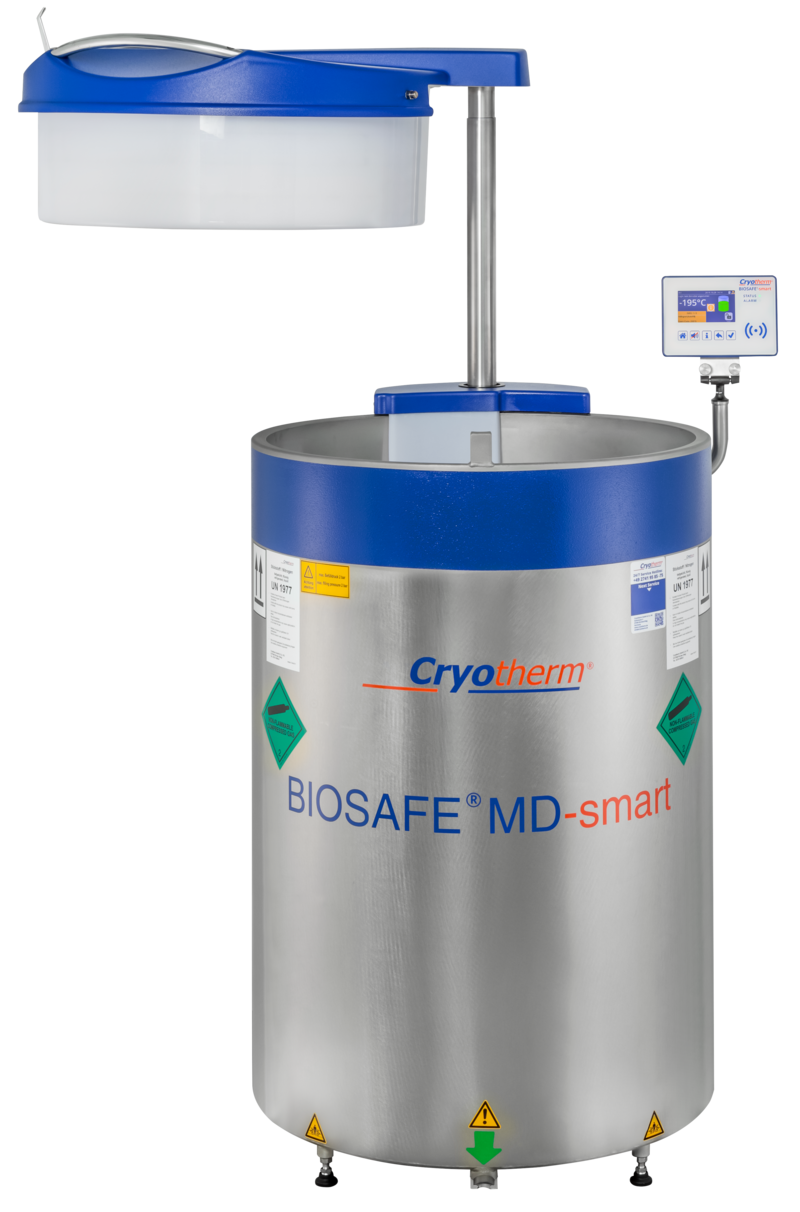 BIOSAFE 220 Wide-Neck Liquid Nitrogen Storage Freezer (78221906)