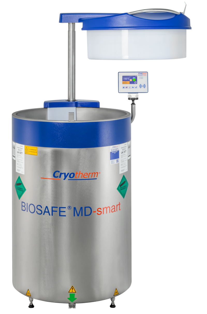 BIOSAFE 220 Wide-Neck Liquid Nitrogen Storage Freezer (78221906)