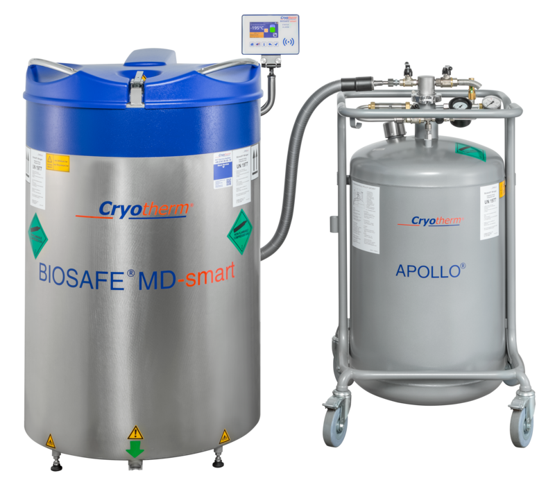 BIOSAFE 220 Wide-Neck Liquid Nitrogen Storage Freezer (78221906)
