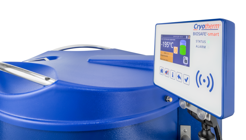 BIOSAFE 220 Wide-Neck Liquid Nitrogen Storage Freezer (78221906)