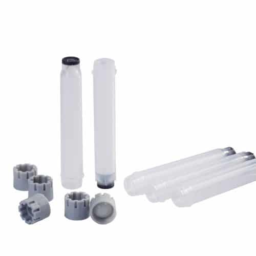 1.40ml Screw Cap Tubes with External Thread V-bottom - Sample Storage Tubes - Micronic