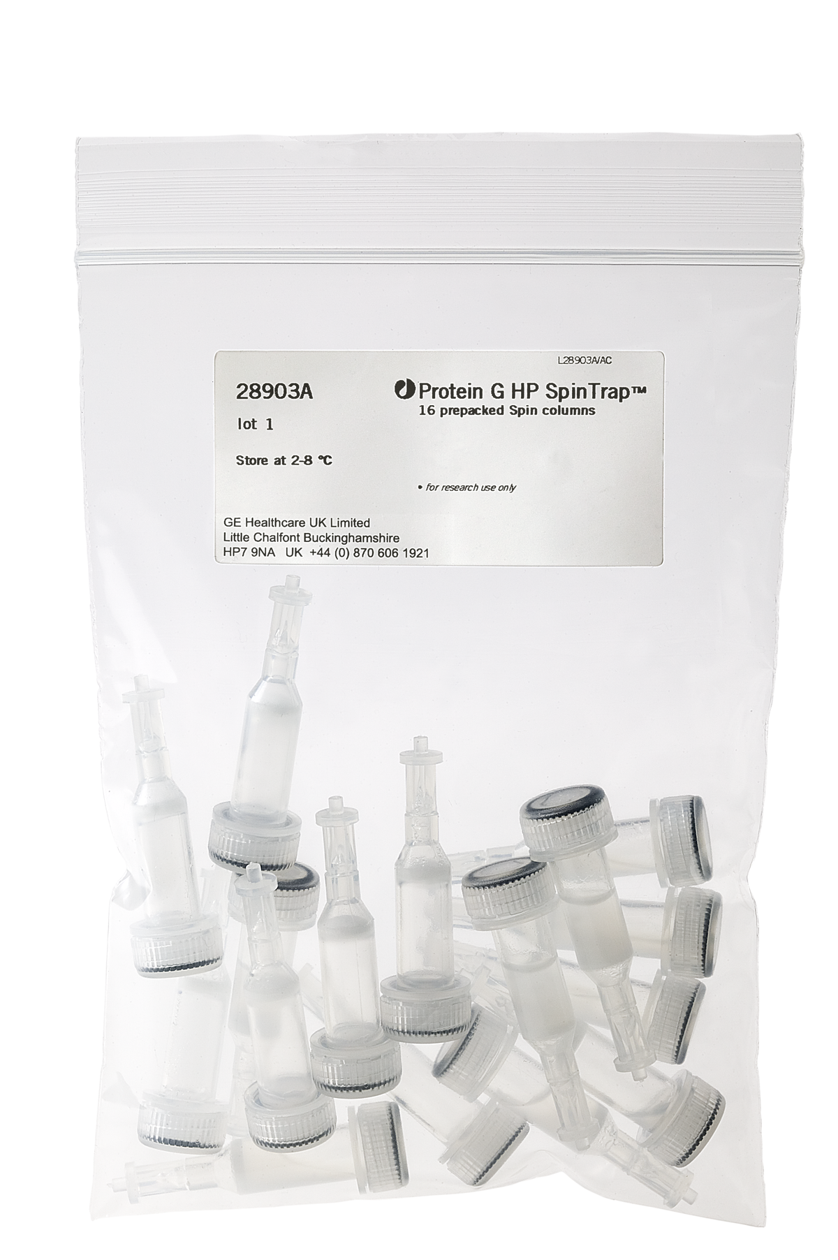 Protein G HP SpinTrap™ columns 28903134 - Chromatography products - Cytiva