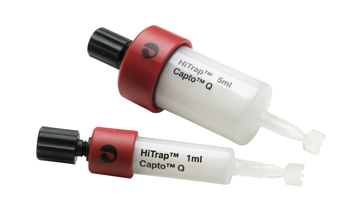 HiTrap Capto™ Q anion exchange chromatography column 11001303 - Chromatography products - Cytiva